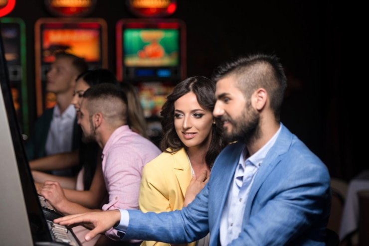Antarmuka permainan Kembang Kempis di indobet slot dengan kartu-kartu yang jelas dan tombol aksi responsif